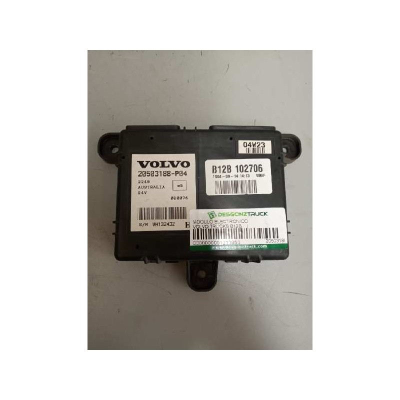 Recambio de modulo electronico para volvo trucks b12b referencia OEM IAM 20503188  