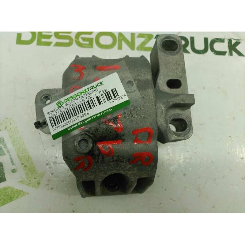 Recambio de soporte motor derecho para seat leon (1m1) 1.9 tdi referencia OEM IAM 1J0199252  