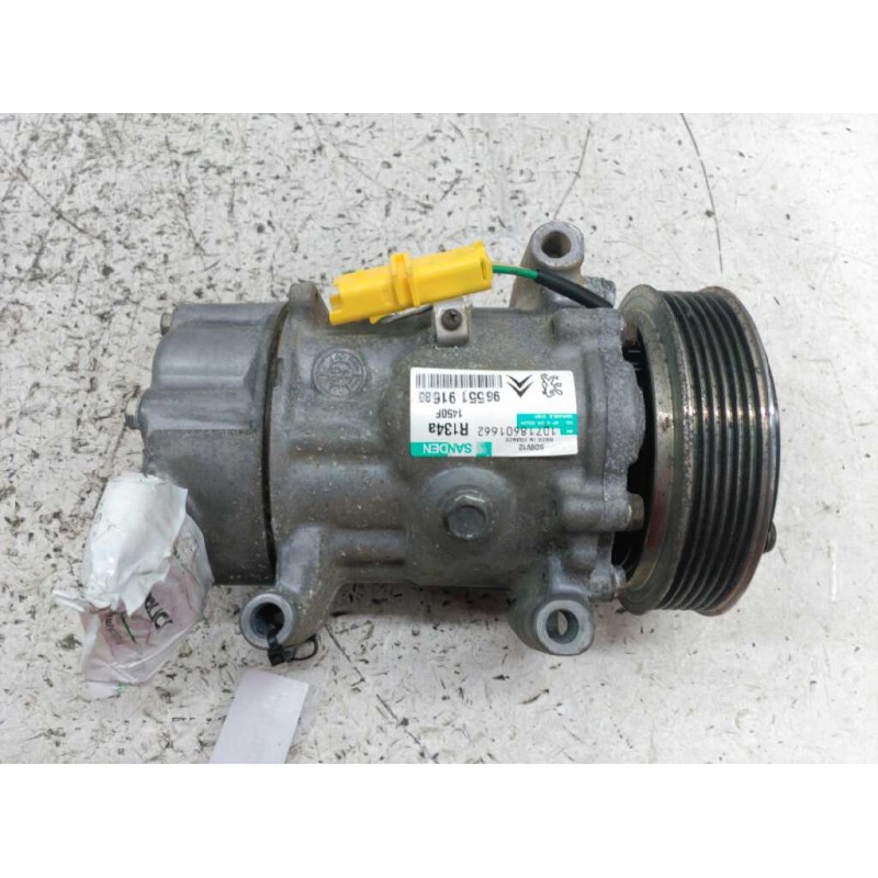 Recambio de compresor aire acondicionado para citroën c2 furio referencia OEM IAM 9655191680 1450F - Azul 3