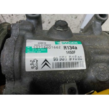 Recambio de compresor aire acondicionado para citroën c2 furio referencia OEM IAM 9655191680 1450F 