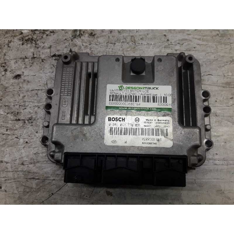 Recambio de centralita motor uce para renault scenic ii authentique referencia OEM IAM 8200391966 0281011776 BOSCH