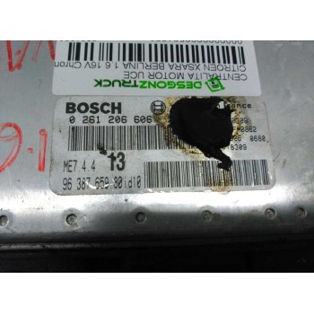 Recambio de centralita motor uce para citroën xsara berlina 1.6 16v chrono referencia OEM IAM 0261206606 9638765980 