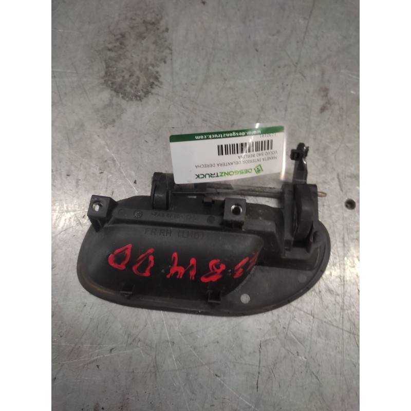 Recambio de maneta interior delantera derecha para volvo s40 berlina 1.9 d+ (85kw) referencia OEM IAM - Gris 2