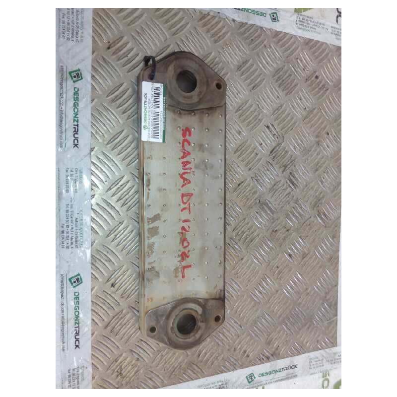 Recambio de enfriador aceite motor para scania serie 4 (p/r 124 l) fsa 470 (4x2) e3 corto cr 13 / 14 b referencia OEM IAM 135134