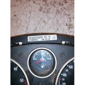 Recambio de cuadro instrumentos para opel astra h berlina elegance referencia OEM IAM 13186323HE  
