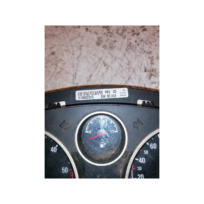 Recambio de cuadro instrumentos para opel astra h berlina elegance referencia OEM IAM 13186323HE - Blanco 2