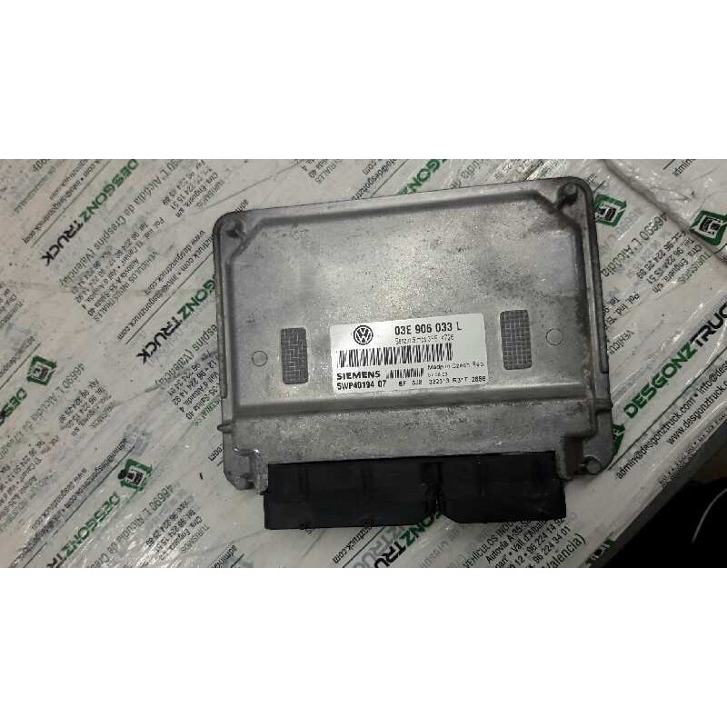 Recambio de centralita motor uce para volkswagen polo (9n3) edition referencia OEM IAM 5WP4019407  