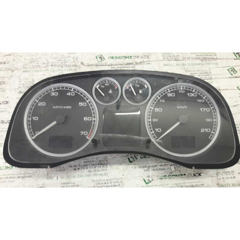 Recambio de cuadro instrumentos para peugeot 307 (s1) 2.0 16v cat referencia OEM IAM P9645768580E01 NS0621851Z 