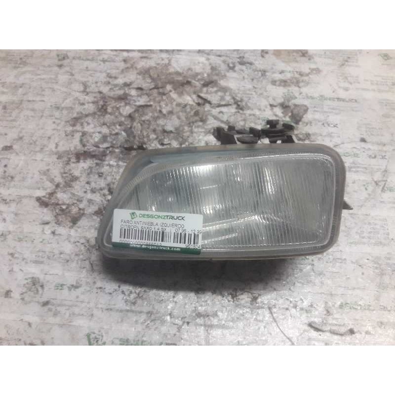 Recambio de faro antiniebla izquierdo para citroën saxo 1.4 sx referencia OEM IAM 9618343580 2 PINS 