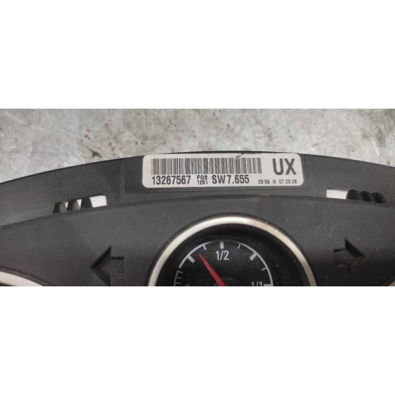 Recambio de cuadro instrumentos para opel astra h ber. cosmo referencia OEM IAM 13267567 2