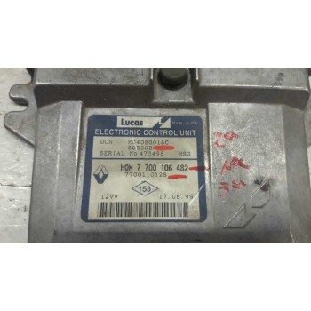 Recambio de centralita motor uce para renault trafic (desde 5.89) referencia OEM IAM 7700106482 7700110128 80830D