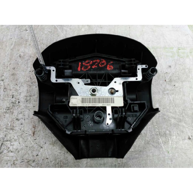 Recambio de airbag delantero izquierdo para peugeot 206 berlina xs referencia OEM IAM 96441166ZR 4112ER - Negro 2