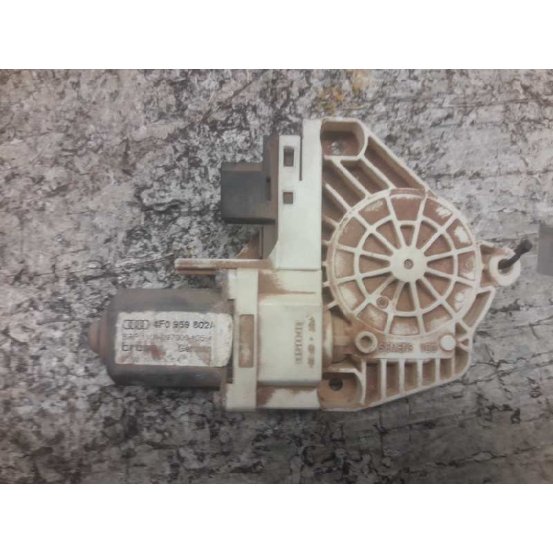 Recambio de motor elevalunas trasero derecho para audi a6 berlina (4f2) 2.0 tdi referencia OEM IAM 4F0959802A 1101997000105 4 PI - Negro