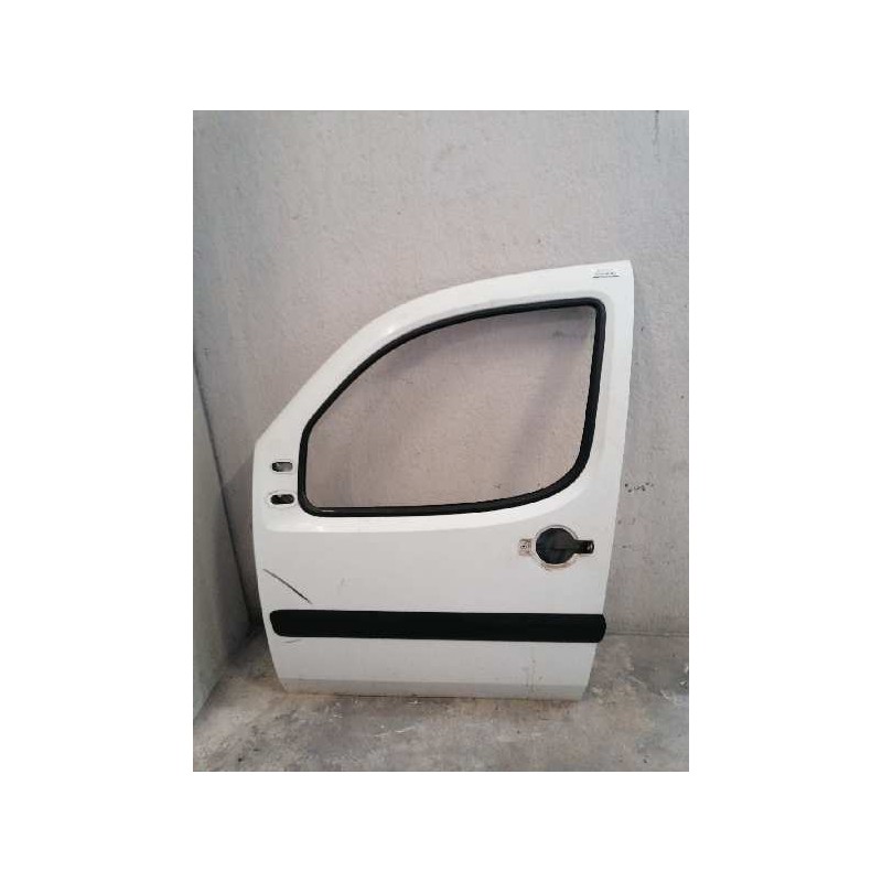 Recambio de puerta delantera izquierda para fiat doblo (119) 1.3 16v multijet active com. (55kw) referencia OEM IAM - Blanco 2