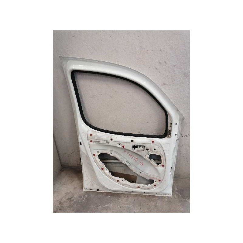 Recambio de puerta delantera izquierda para fiat doblo (119) 1.3 16v multijet active com. (55kw) referencia OEM IAM - Blanco 4