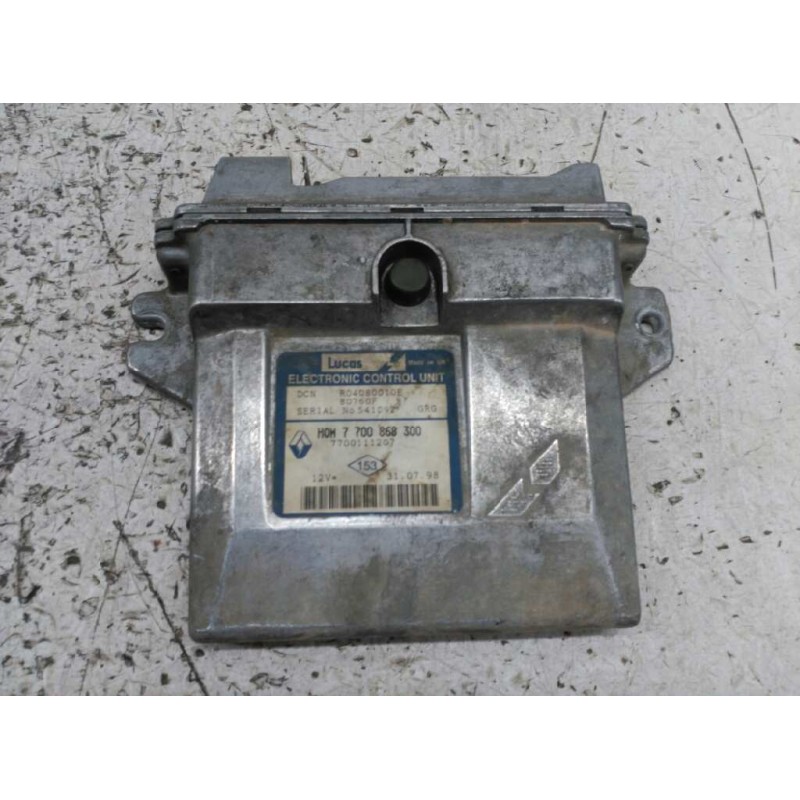 Recambio de centralita motor uce para renault kangoo (f/kc0) referencia OEM IAM 7700868300 80760F 7700111207 - Blanco 3
