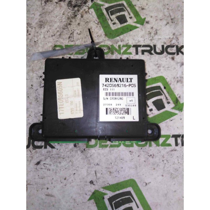 Recambio de modulo electronico para renault magnum ab 2005 12.8 diesel referencia OEM IAM 7420569216  CENTRALITA ECS