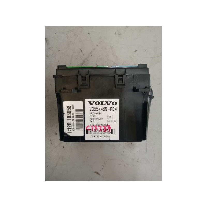 Recambio de modulo electronico para volvo trucks b12b referencia OEM IAM 20554489  CENTRALITA VECU