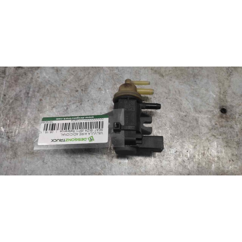 Recambio de valvula aire adicional para seat ibiza (6p1) reference referencia OEM IAM 1K0906627B 2 PINS 