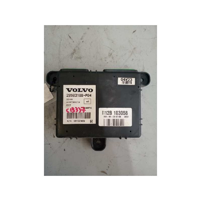 Recambio de modulo electronico para volvo trucks b12b referencia OEM IAM 20503188  