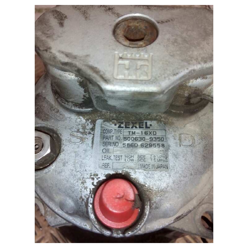 Recambio de compresor aire acondicionado para iveco eurocargo fki (typ 60 e 14) tráfico urbano referencia OEM IAM TM16XD 5006309 3