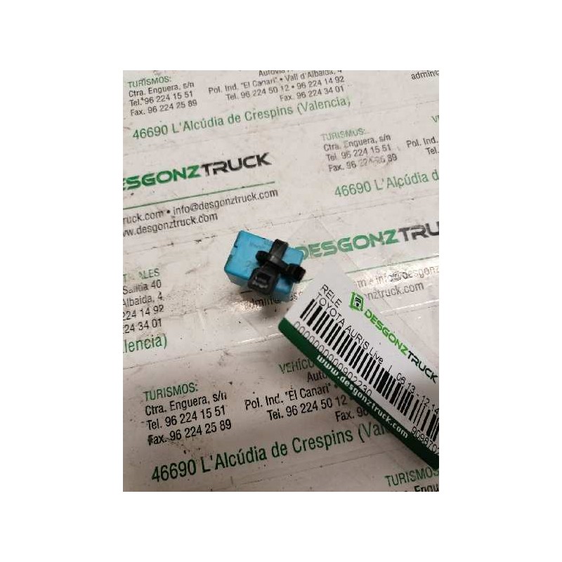Recambio de rele para toyota auris live referencia OEM IAM 9098702027 4 PINS - Blanco 2
