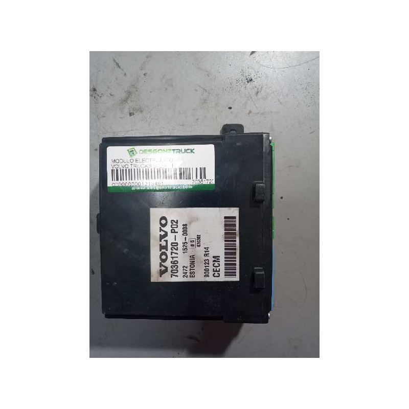 Recambio de modulo electronico para volvo trucks b12b referencia OEM IAM 70361720  