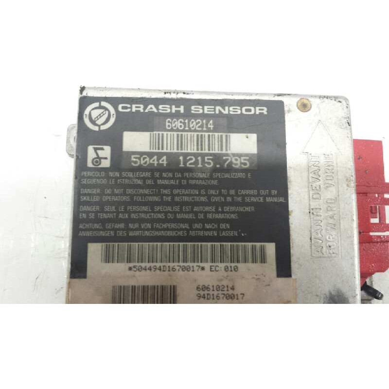 Recambio de centralita airbag para alfa romeo 145 2.0 turbodiesel referencia OEM IAM - Gris 2
