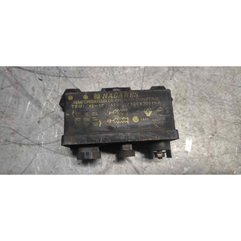 Recambio de caja precalentamiento para renault megane i berlina hatchback (ba0) 1.9 diesel referencia OEM IAM 7700870715A NAGARE