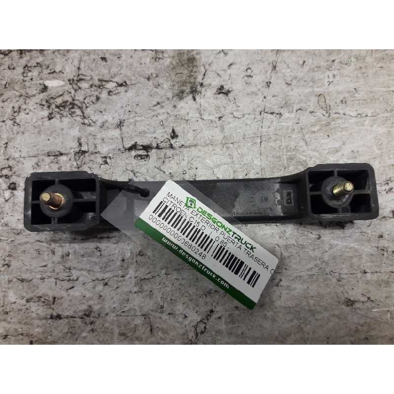 Recambio de maneta exterior puerta trasera carga para citroën c15 d referencia OEM IAM  DERECHA - Blanco 2