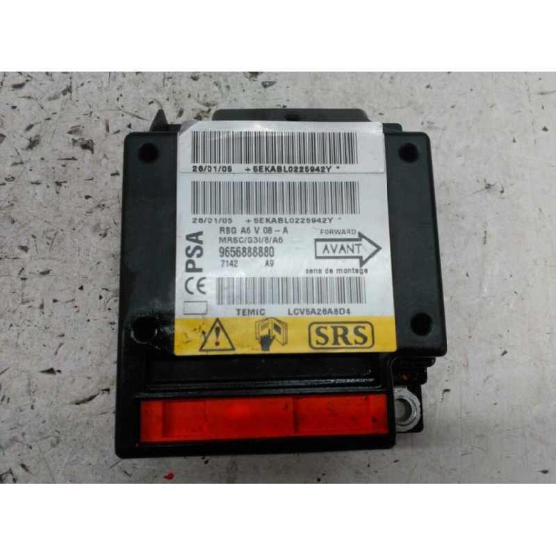 Recambio de centralita airbag para citroën c2 empresa referencia OEM IAM 9656888880 LV5A26A8D4 