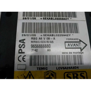 Recambio de centralita airbag para citroën c2 empresa referencia OEM IAM 9656888880 LV5A26A8D4 
