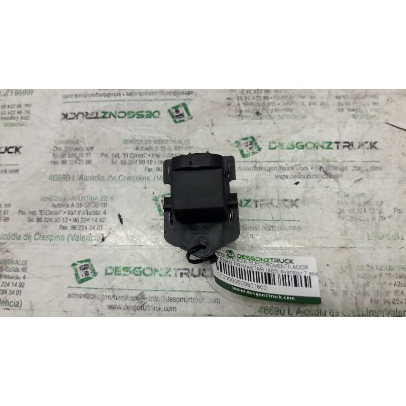 Recambio de resistencia electroventilador para nissan primastar (x83) avantour 7 asientos, batalla corta 2,76t referencia OEM IA