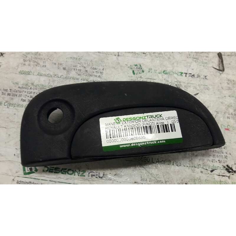 Recambio de maneta exterior delantera derecha para renault kangoo (f/kc0) alize referencia OEM IAM   