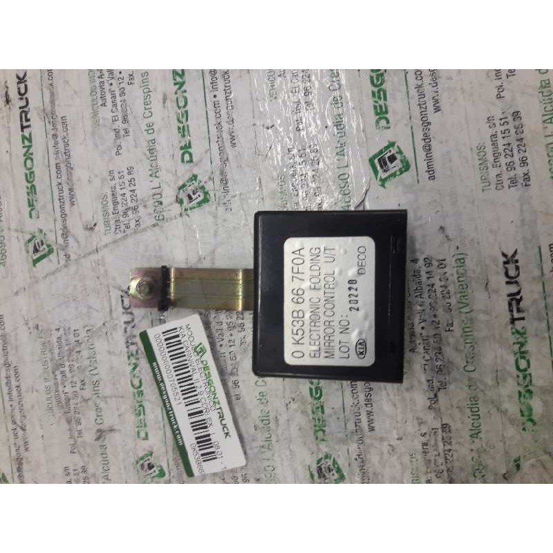 Recambio de modulo electronico para kia carnival ii 2.9 cdri ex referencia OEM IAM 0K53B667F0A  