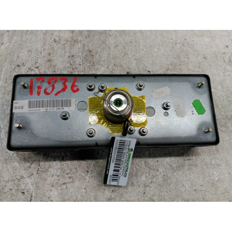 Recambio de airbag delantero derecho para citroën xsara berlina 1.9d seduction referencia OEM IAM 9633342780 821660 2