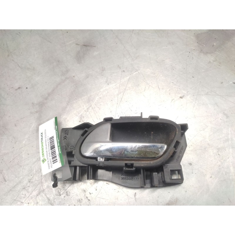 Recambio de maneta interior delantera izquierda para peugeot 3008 i monospace (0u_) 1.6 hdi referencia OEM IAM 9683446877  