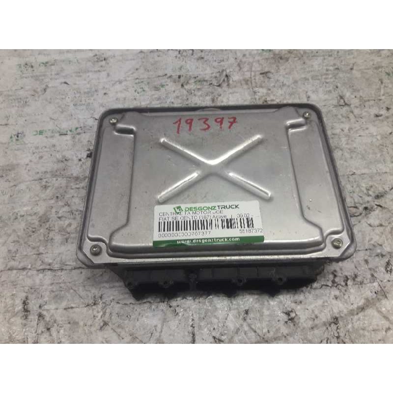 Recambio de centralita motor uce para fiat seicento (187) active referencia OEM IAM 55187372 6160062705F IAW4AFM9HW204190227H