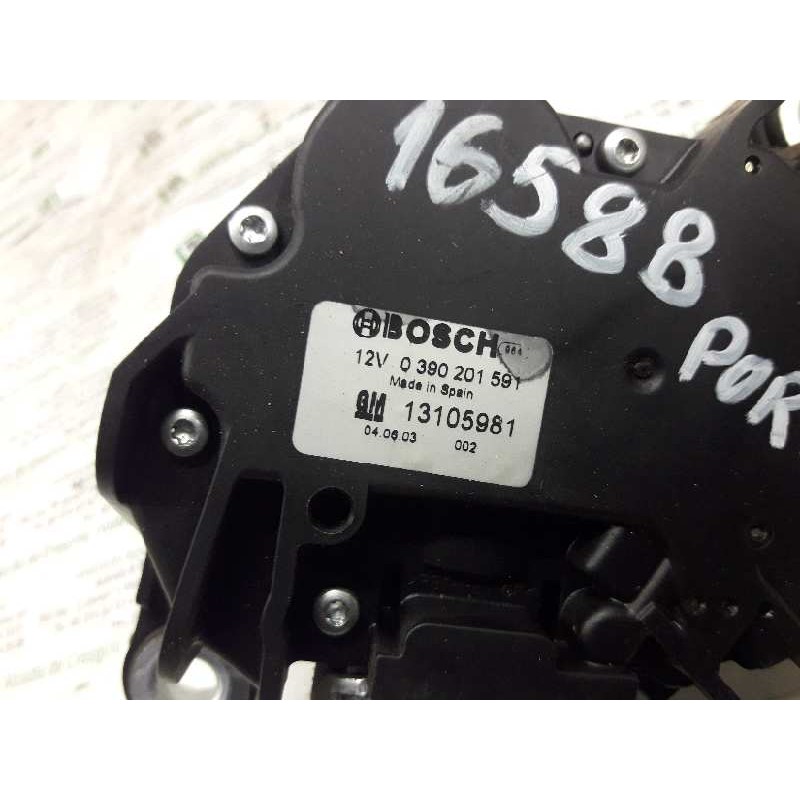 Recambio de motor limpia trasero para opel astra h berlina cosmo referencia OEM IAM 13105981 - Gris 3