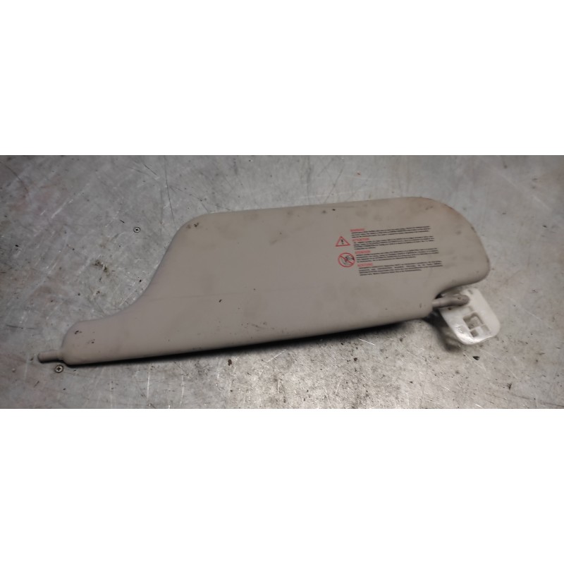 Recambio de parasol derecho para renault clio iii authentique referencia OEM IAM - Rojo 2