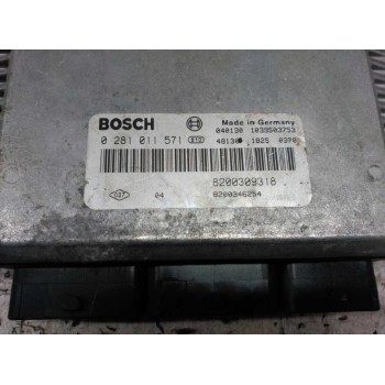 Recambio de centralita motor uce para renault laguna ii (bg0) authentique referencia OEM IAM 8200309318 8200346254 0281011571