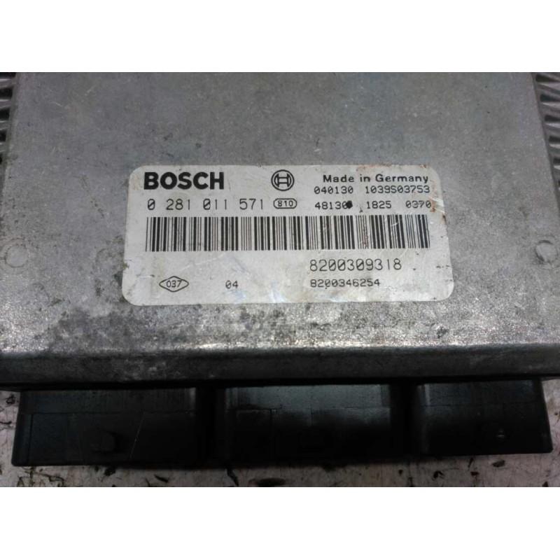 Recambio de centralita motor uce para renault laguna ii (bg0) authentique referencia OEM IAM 8200309318 8200346254 0281011571 2