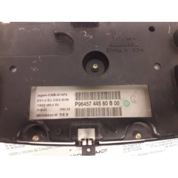 Recambio de cuadro instrumentos para citroën xsara berlina 1.4 hdi magic referencia OEM IAM 9645744580 216530840 18 PINS