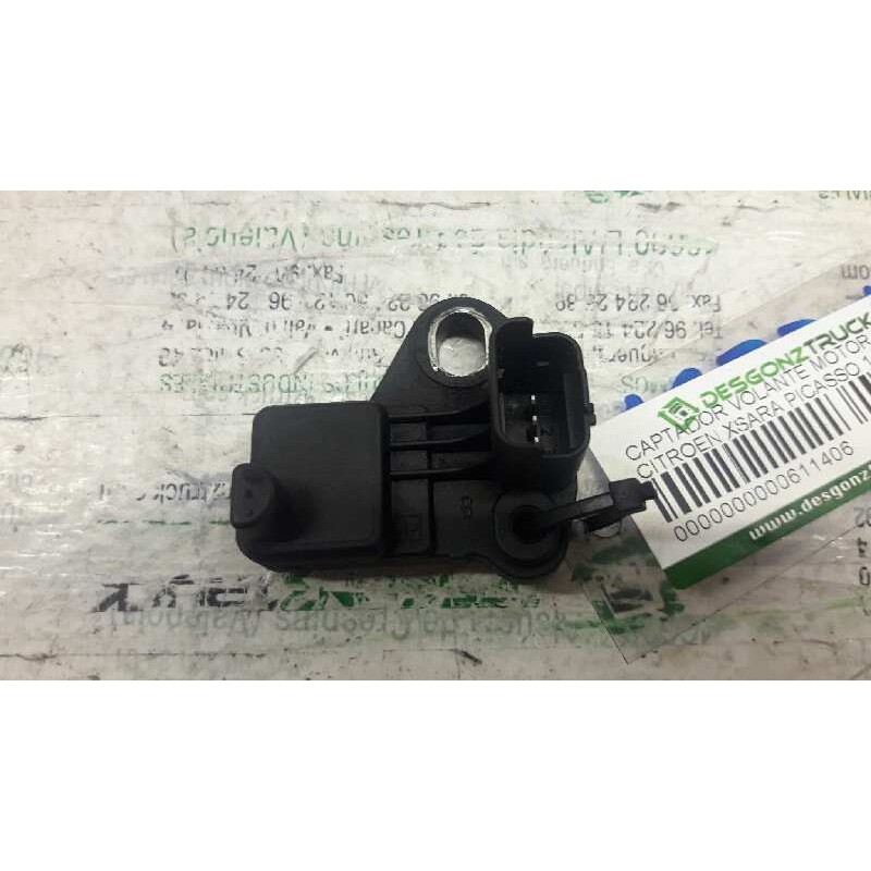 Recambio de captador volante motor para citroën xsara picasso 1.6 hdi 90 sx top referencia OEM IAM 9637466980  