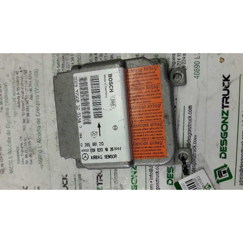 Recambio de centralita airbag para mercedes-benz clase c (w202) berlina 250 diesel (202.125) referencia OEM IAM 285001213 2
