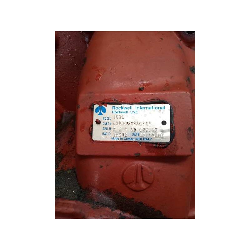 Recambio de grupo para iveco eurocargo referencia OEM IAM 153E A3200V1530512 RATIO:1/512/8X41 - Blanco 2
