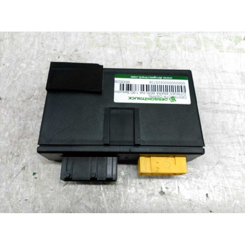 Recambio de centralita cierre para citroën xsara berlina 1.9d seduction referencia OEM IAM 9633523680 3