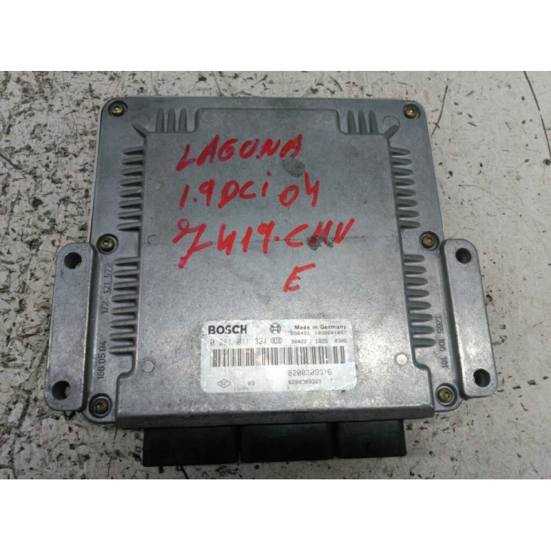 Recambio de centralita motor uce para renault laguna ii (bg0) authentique referencia OEM IAM 8200309316 8200309321 281011324