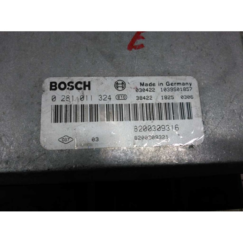 Recambio de centralita motor uce para renault laguna ii (bg0) authentique referencia OEM IAM 8200309316 8200309321 281011324 2