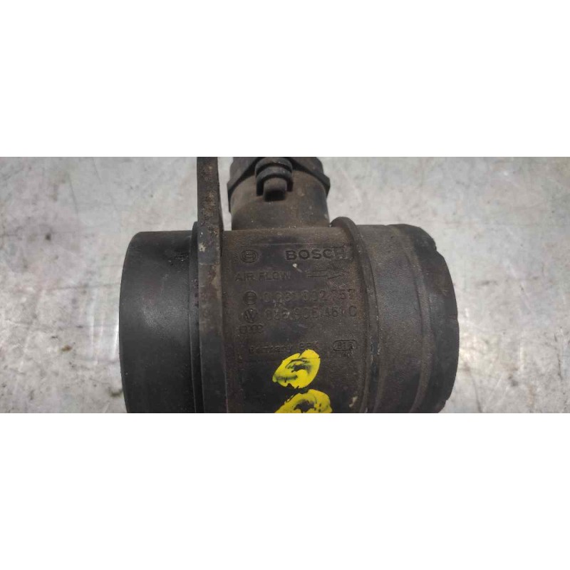 Recambio de caudalimetro para seat toledo (1m2) 1.9 tdi referencia OEM IAM 0281002757 038906461C 5 PINS